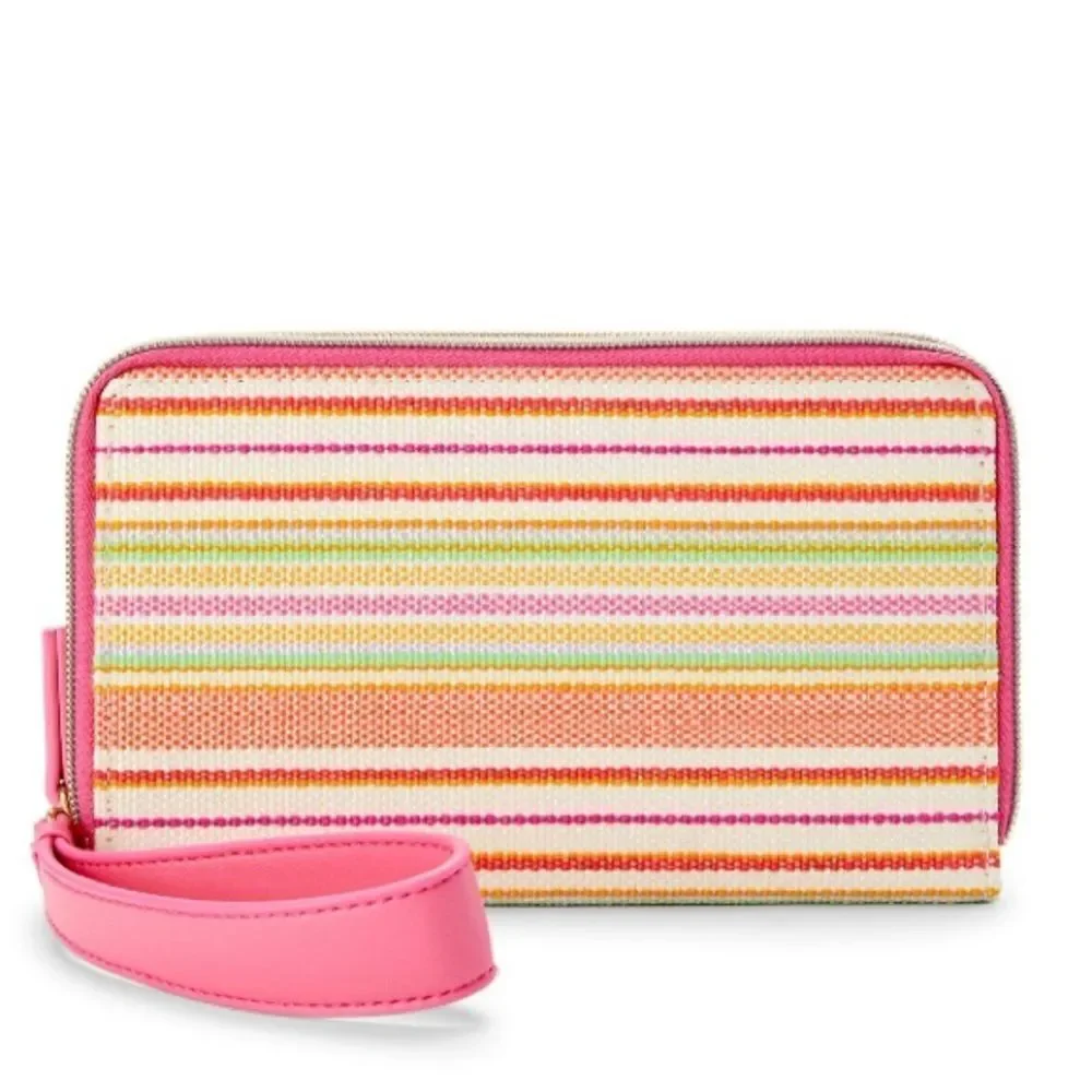 Colorful wristlet wallet‎